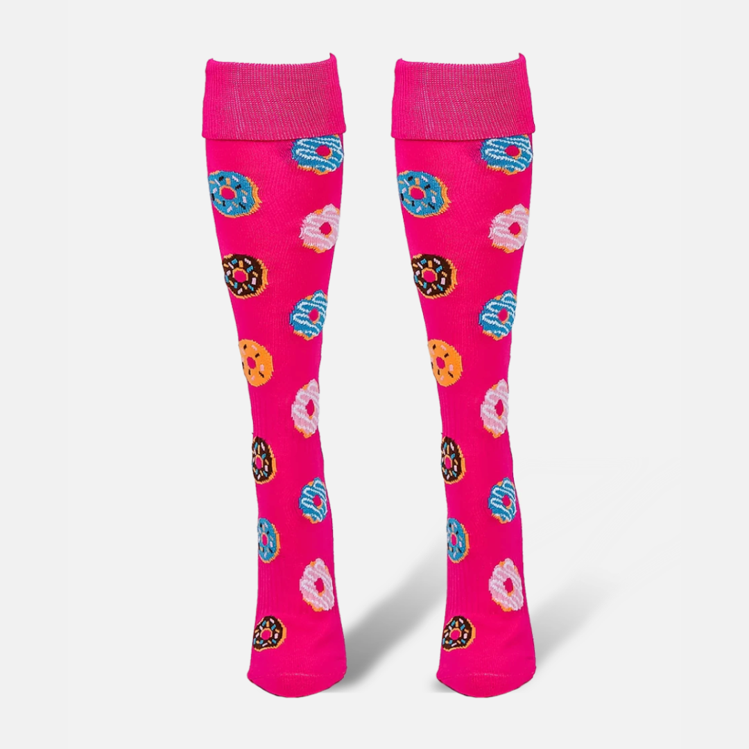 FUNKY SOCKS GRYPHON DONUTS PINK