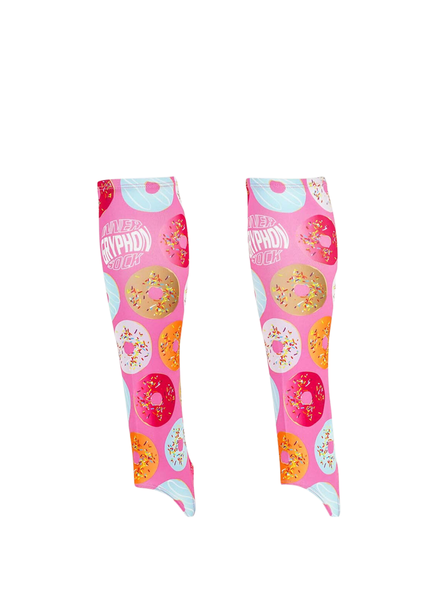INNER SOCKS GRYPHON DONUTS PINK