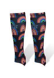 INNER SOCKS GRYPHON BLACK RAINBOW