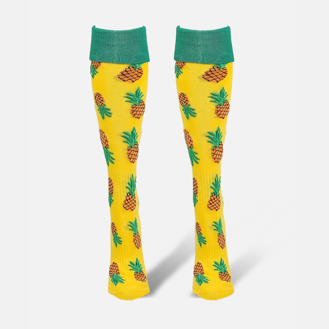 FUNKY SOCKS GRYPHON PINEAPPLES YELLOW GREN
