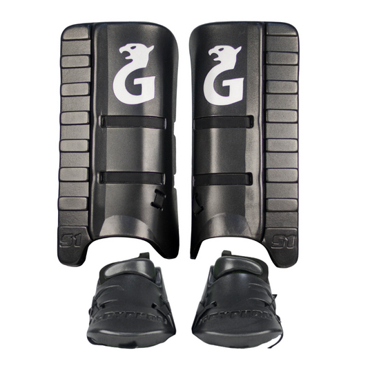 LEG GUARDS Y KICKERS S1 NEGRO