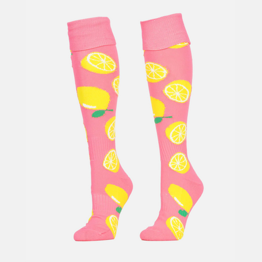 FUNKY SOCKS GRYPHON LEMON PINK