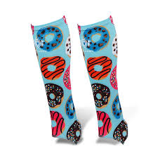 INNER SOCKS GRYPHON DONUTS SKY BLUE